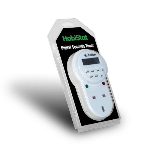 HabiStat | Digital Seconds Timer | Másodperc pontosságú digitális időzítő terráriumi és akváriumi használatra