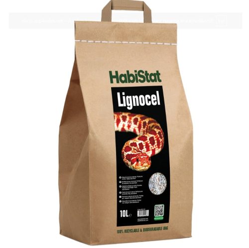 HabiStat | Lignocel | Lucfenyő talaj hüllők és kisemlősök számára - 10 L