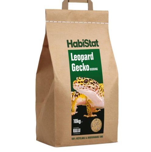 HabiStat | Leopard Gecko Bedding | Természetes talaj leopárd gekkók számára – 10 kg