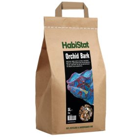   HabiStat | Orchid Barck Fine | Természetes finom szemű kéreg terráriumi növények és hüllők számára - 5 L