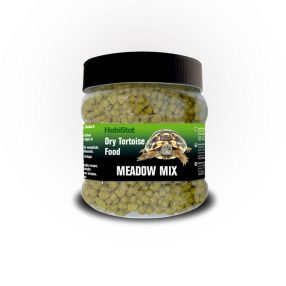   HabiStat | Tortoise Food Meadow Mix | Növényi alapú teknőstáp szárazföldi teknősök számára - 200 g