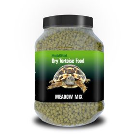   HabiStat | Tortoise Food Meadow Mix | Növényi alapú teknőstáp szárazföldi teknősök számára - 800 g