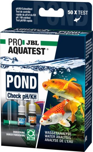 JBL Proaquatest Pond Check pH/KH | Gyorstesztet kerti tavakba