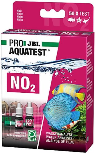 JBL ProAquaTest NO2 Nitrit | Gyorsteszt édesvízi/tengervizes akváriumok és tavak nitrit tartalmának meghatározására