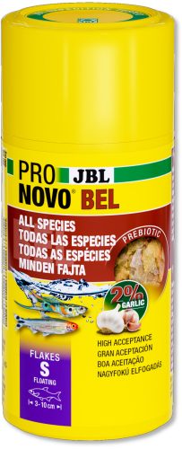 JBL | ProNovo | Bel | Flakes S | Lemezes díszhaltáp | Akváriumi halak számára - 18 g/100 ml