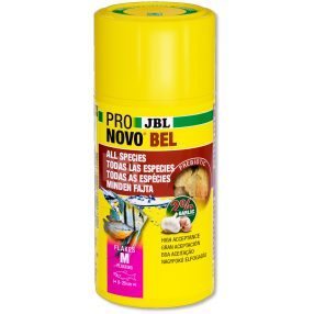   JBL | ProNovo | Bel | Flakes M | Lemezes díszhaltáp | Akváriumi halak számára - 18 g/100 ml