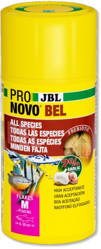 JBL | ProNovo | Bel | Flakes M | Lemezes díszhaltáp | Akváriumi halak számára - 18 g/100 ml