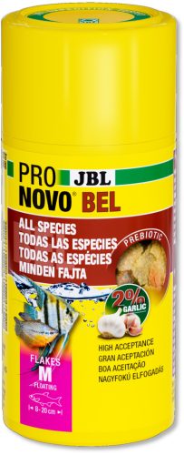 JBL | ProNovo | Bel | Flakes M | Lemezes díszhaltáp | Akváriumi halak számára - 45 g/250 ml