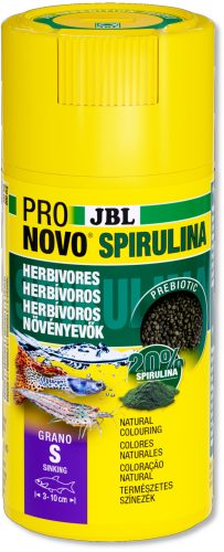JBL | ProNovo | Spirulina | Grano S | CLICK | Granulátum táplálék  - 100 ml