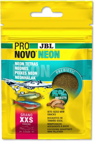 JBL | ProNovo | Neon | Grano XXS | Granulátum táplálék  - 20 ml/16 g