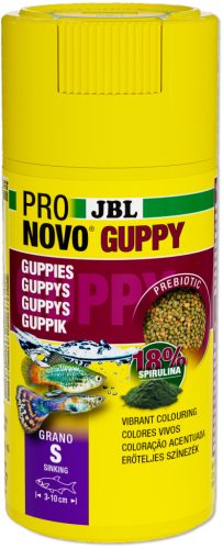 JBL | ProNovo | Guppy | Grano S | Granulátum táplálék  - 100 ml/56 g