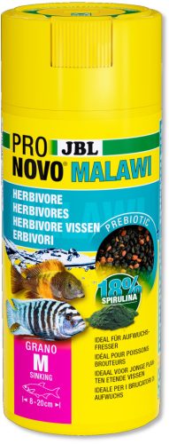 JBL - ProNovo - Malawi - Grano M - Granulátum táplálék  - 250ml/125g