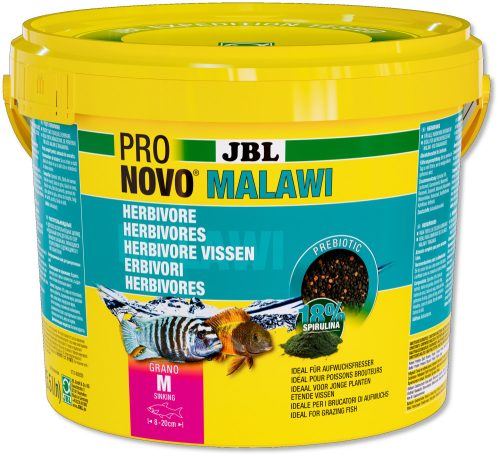 JBL | ProNovo | Malawi | Grano M | Granulátum táplálék  - 5,5 l/2750 g