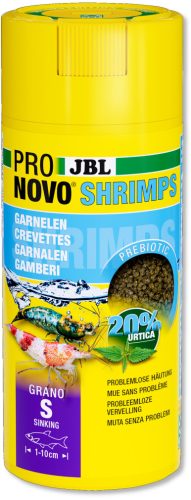 JBL | ProNovo | Shrimps | Grano S | Granulátum táplálék | Garnélarákok számára - 100 ml