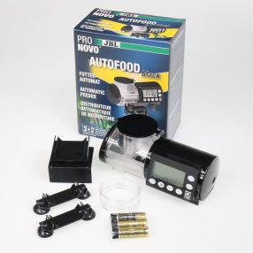   JBL ProNovo AutoFood Black | Automata etető (fekete) akváriumukhoz - 125 ml+250 ml