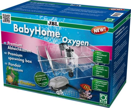 JBL BabyHome Oxygen | Ívódoboz (átlátszó) szűrővel - 13,5x18,5x25 cm