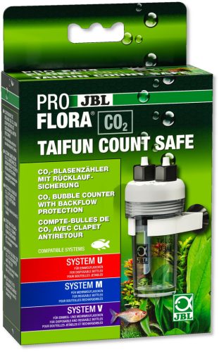 JBL | Proflora CO2 Taifun Count Safe - buborékszámláló visszafolyás gátlóval