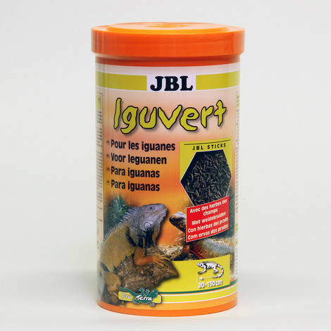 JBL Iguvert | Teljesértékű, granulált eleség leguánok és más növényevő gyíkok részére - 1 L