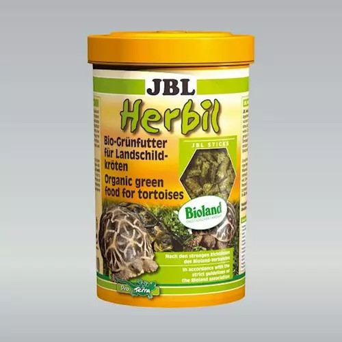 JBL Herbil | Teljesértékű pellet eleség szárazföldi teknősök részére - 250 ml