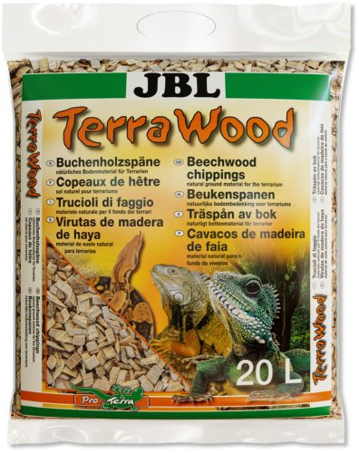 JBL TerraWood | Természetes bükkfa aljzatszáraz és félszáraz terráriumokhoz - 20l 