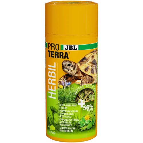 JBL ProTerra Herbil | Gyógynövényes kiegészítő eleség teknősök részére – 250 ml (23 g)