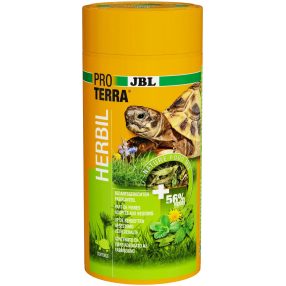  JBL ProTerra Herbil | Gyógynövényes kiegészítő eleség teknősök részére – 1000 ml (95 g)