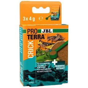   JBL | PROTERRA Crick | Teljesértékű eledel takarmány rovarok etetéséhez - 3x10 ml