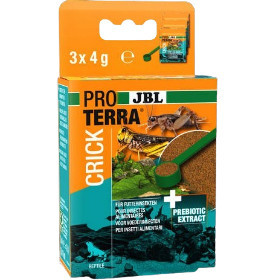 JBL | PROTERRA Crick | Teljesértékű eledel takarmány rovarok etetéséhez - 3x10 ml