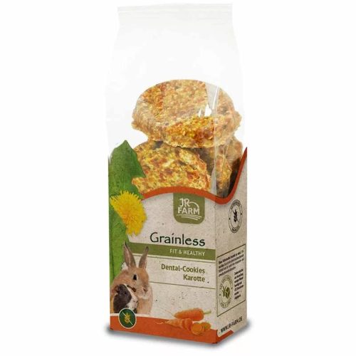 JR Farm | Gainless Health Dental-Cookies sárgarépa gabonamentes - 150 g