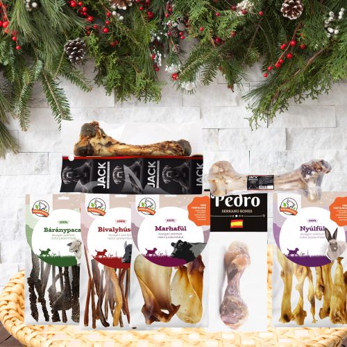 Karácsonyi Ajándékcsomag Kutyáknak | Power Chewer Christmas Box