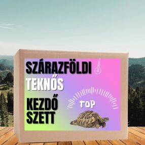   Szárazföldi teknős  TOP kezdőcsomag - fiatal és növendék teknősöknek
