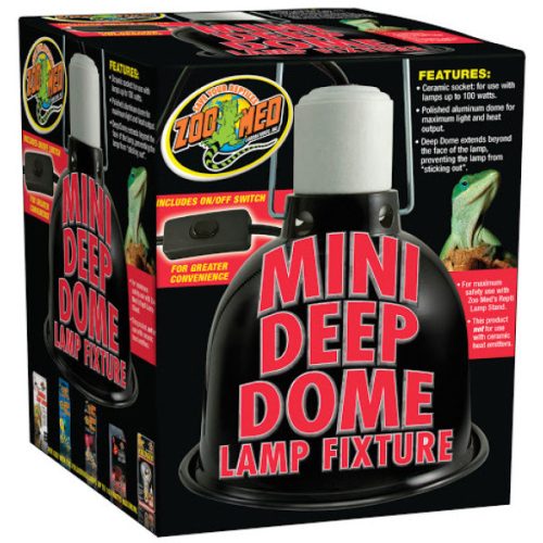 Zoo Med Mini Deep Dome | Mini lámpatest - 100 W