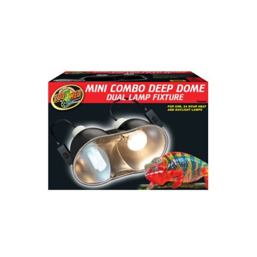 Zoo Med Mini Deep Dome | Mini dupla lámpatest - 2x100 W