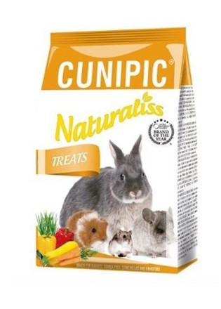 Cunipic | Naturaliss Treats Snack | Kiegészítő kisemlős eledel - 60 g