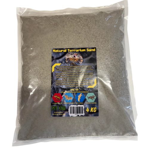 Pet King | Sivatagi homok terráriumba (Bézses fehér) – 4 kg