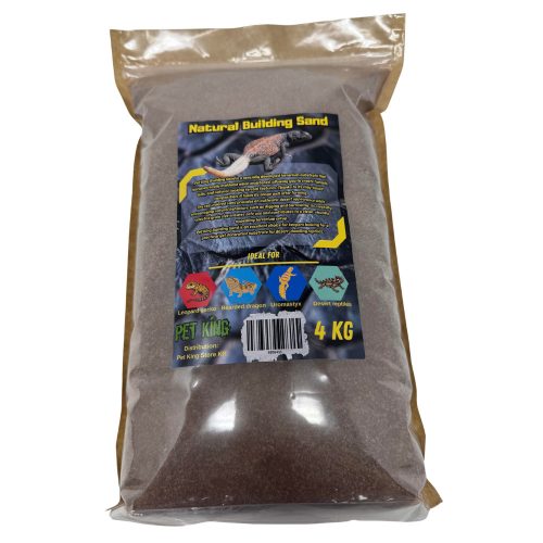 Pet King | Sculpt & Dig – Formázható sivatagi barlangépítő homok (Vörös) – 4 kg