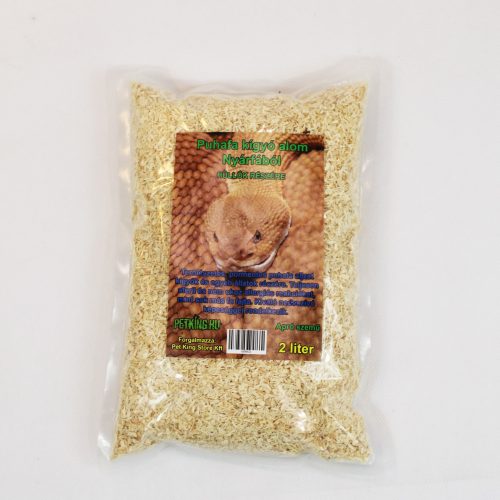 Pet King| Puhafa alom hüllőknek lucfenyőből | Snake Bedding - 2liter