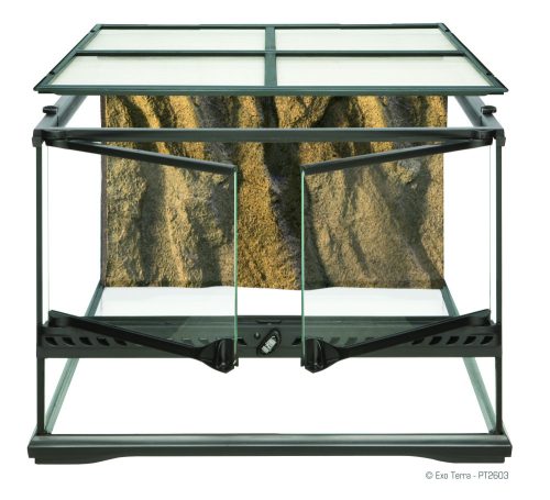 Exo terra Glass Terrarium | Üveg terrárium - Kicsi - 45x45x30cm