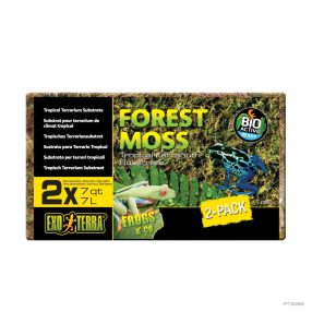   Exo Terra Forest Moss | Természetes erdei moha terrárium aljzat – 2 x 7 liter