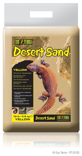 Exo Terra Desert sand - yellow | Sivatagi sárga homok - 4,5 kg