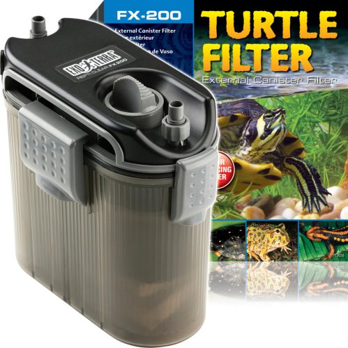 Exo-Terra Turtle Filter FX-200 | Teknős terrárium oldalára rögzíthető külső szűrő