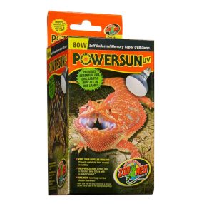   Zoomed PowerSun UV | UVA + UVB melegítő izzó hüllők számára – 80W