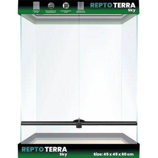REPTO TERRA | SKY | Terrárium -  45X45X60 cm
