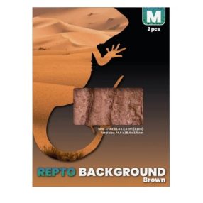   REPTO | BACKGROUND BROWN | Barna színű, háttér - 76x30x30 cm