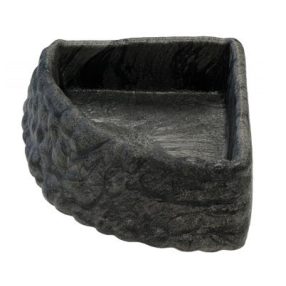 REPTO | DECO CORNER DISH GREY | Saroktál, szürke - L