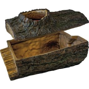   REPTO | DECO TRUNK CAVE | Fatörzs dekoráció, bújó - 30x22x18 cm