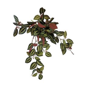   REPTO | PLANT HANGING RED BACK | Lógó piros műnövény dekoráció - 46 cm