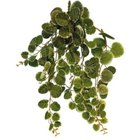   REPTO | PLANT HANGING ROUND LEAVES | Lógó műnövény dekoráció, kerek levelű -  46 cm