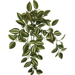   REPTO | PLANT HANGING GREEN/ WHITE | Lógó műnövény dekoráció, zöld/fehér színű - 46 cm