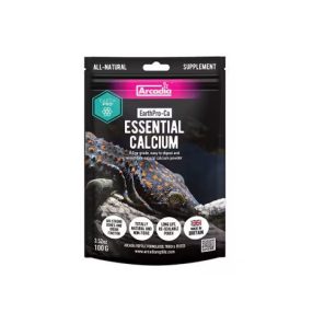   Arcadia | EarthPro CA | Természetes kalciumban gazdag ásványi por rovarevők és növényevő hüllők számára – 100 g